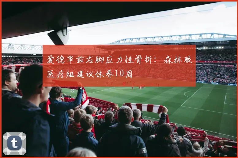 爱德华兹右脚应力性骨折：森林狼医疗组建议休养10周